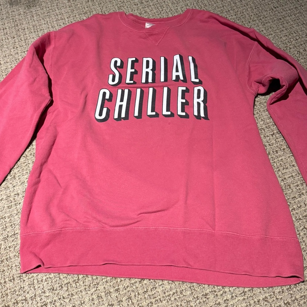 Serial Chiller Pink Sweater